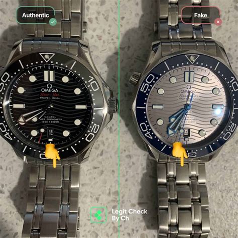 how to spot fake omega seamaster|Omega Seamaster counterfeit.